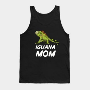 Iguana Mom for Iguana Lovers, White Tank Top